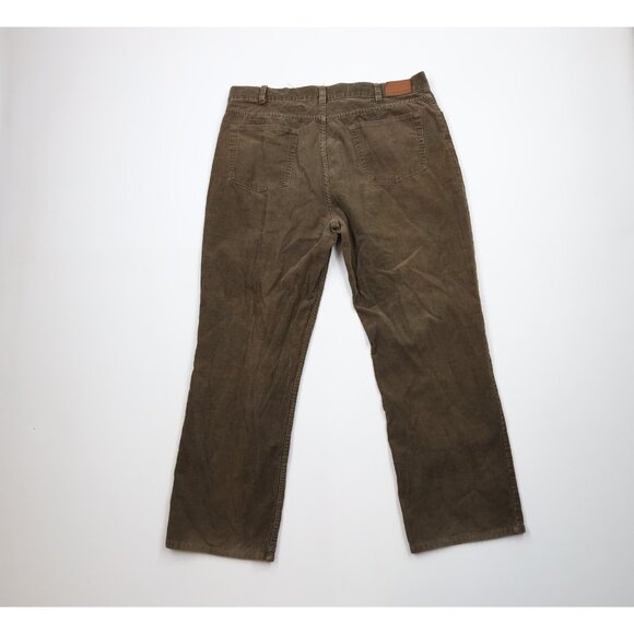Vtg Y2K 2004 Gap Mens 38x30 Sun Faded Relaxed Button Fly Wide Leg Corduroy Pants - Picture 11 of 16